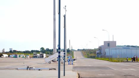 Vista-Panorámica-Del-Aeropuerto-De-Castellón,-España