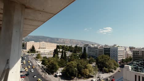 Blick-Auf-Das-Griechische-Parlament