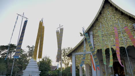 Imágenes-Del-Templo-4k---Video-En-Chiangmai,-Tailandia