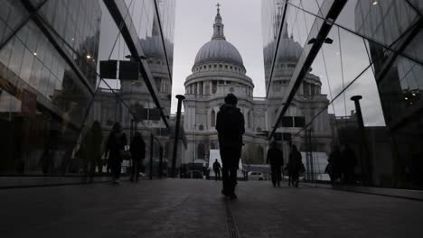 Saint-Pauls-Reflexion-Zeitraffer