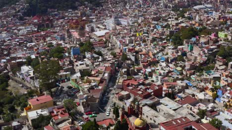 AERIAL:-Guanajuato-City,-Mexico