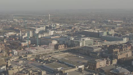 Vista-Aérea-De-Nottingham-Nottinghamshire-Reino-Unido