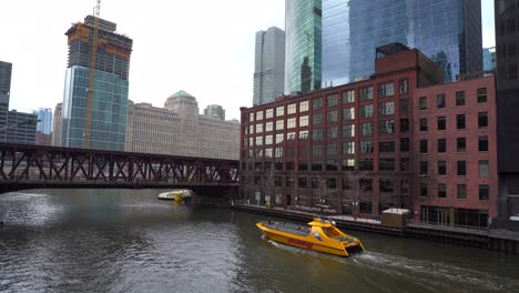 Vistas-Desde-La-Vida-Cotidiana-En-El-Loop,-Chicago