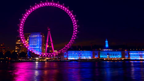 El-Ojo-De-Londres-También-Conocido-Como-Rueda-En-Londres-En-El-Southbank-Es-Una-Atracción-Turística-Muy-Popular