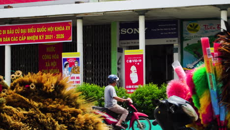 Mercado-Vacío-De-Da-Lat-En-Vietnam-Durante-El-Brote-De-Covid-19