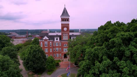 Tillman-Hall-En-Clemson-Sc,-Clemson-Carolina-Del-Sur,-Universidad-De-Clemson