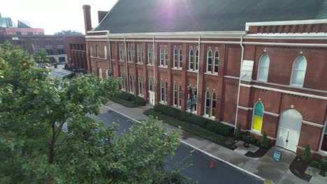 Empuje-Aéreo-En-El-Auditorio-Ryman-En-Nashville,-Tennessee