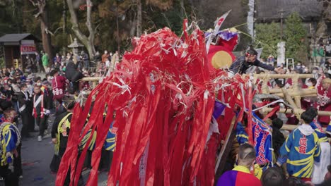 Japaner-Nehmen-Am-Jährlichen-Sagicho-Matsuri-Fest-Teil