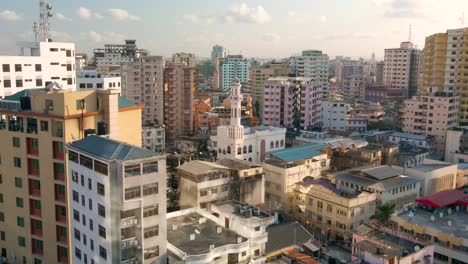 Dar-es-Salaam---Tanzania---June-16,-2022---The-cityscape-of-Dar-es-Salaam-during-the-day-features-residential-and-office-buildings