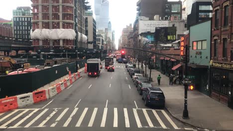 Timelapse-De-Las-Calles-De-La-Ciudad-De-Nueva-Yema