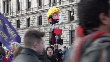 A-funny-sign-during-the-People's-Vote-protests-in-London,-UK