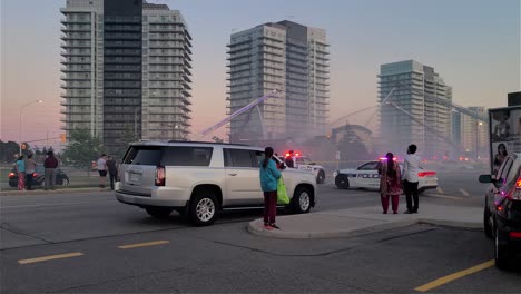 Kanadier-Sind-Besorgt-über-Den-Schwerwiegenden-Lebensmittelbrand-In-Mississauga