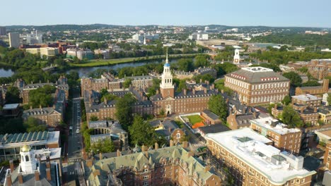 Universidad-De-Harvard-En-Verano.-Aéreo