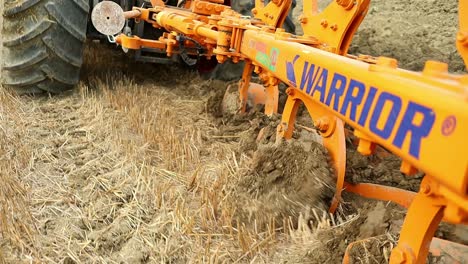 Hard-breakdown-of-husk-using-a-furrow-plough-discs-at-Ancona-Italy