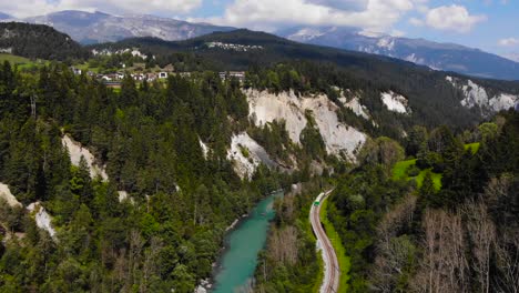 Aerial:-goods-train-by-the-river