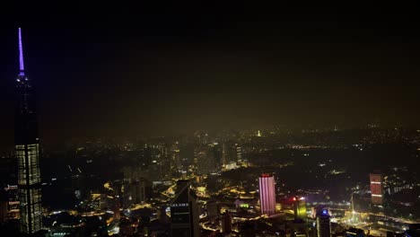 A-beautiful-night-shot-of-the-Kuala-Lumpur-city-filled-with-skyscrapers