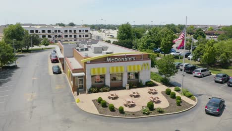 McDONALD'S-FAST-FOOD-RESTAURANT---Cinematic-Drone-Flight