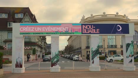 Entrance-To-International-Centre-Deauville-On-Rue-Lucien-Barriere-In-Deauville,-France