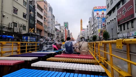 Blick-Von-Einer-Flusskreuzfahrt-Auf-Dem-Dotonbori-Fluss-In-Osaka