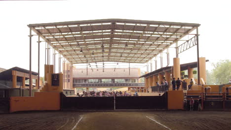 Traditional-Mexican-Lienzo-Charro-Horse-Arena