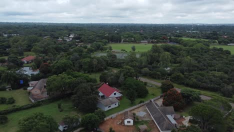 Drone-video-of-Matsheumhlophe-Suburb-in-Bulawayo,-Zimbabwe