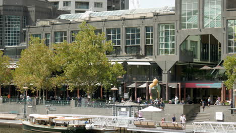 Centro-Comercial-Southgate-Ciudad-De-Melbourne,-Australia