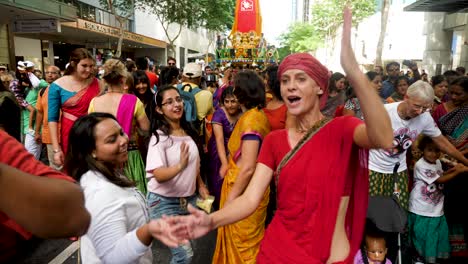 Ratha-yatra,-Fest-Der-Streitwagen-In-Brisbane-2018