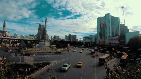 Victory-Monument-is-an-Obelisk-monument-in-Bangkok,-Thailand