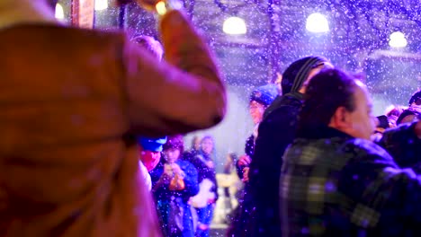 Queen-Victoria-market-nighttime-during-winter