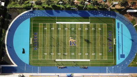 Hawaii---Flying-over-the-the-Kaiser-Cougars-Stadium-part-2