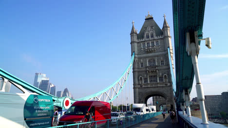 Londres,-Inglaterra,-Circa:-Puente-De-La-Torre-En-Londres,-Reino-Unido