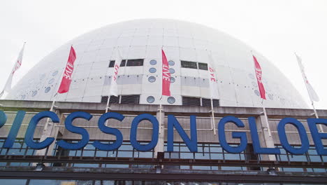 Low-pan-of-main-entrance-at-Ericsson-Globe