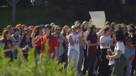 Close-Up-Pan-of-UCSC-COLA-Strikers-Chanting