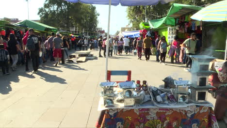 Mexikanischer-Markt-Während-Der-Feier-Zum-Tag-Der-Toten