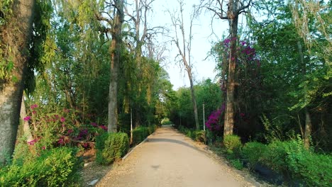 Eine-Landschaftsluftaufnahme-Der-Festung-Chittorgarh,-Ein-UNESCO-Weltkulturerbe,-Rajasthan,-Indien,-Festungssmog-über-Der-Stadt,-Luftaufnahme,-12