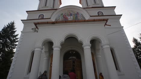 Kokosh-Monastery,-Romania-April-21,-2019