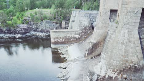 View-of-Solbergfoss-Hydroelectric-Power-Station-in-Askim,-Norway