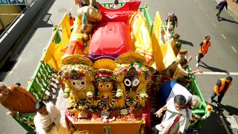 Ratha-yatra,-Fest-Der-Streitwagen-In-Brisbane-2018