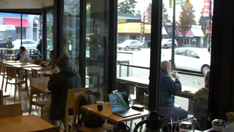 slow-motion-of-morning-at-modern-coffee-shop