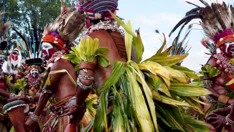 Slow-motion-female-dancers-wear-traditional-clothing-of-Western-Highlands