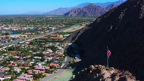 American-conquered-mountain-at-Indio-Coachella-California