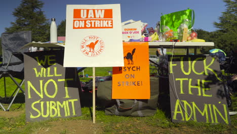 Close-Up-of-UCSC-COLA-Striker-Signs