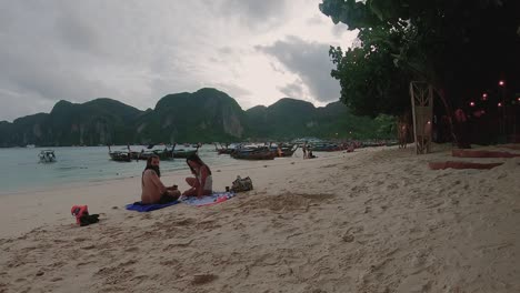 Timelapse-En-Una-Playa-De-Tailandia