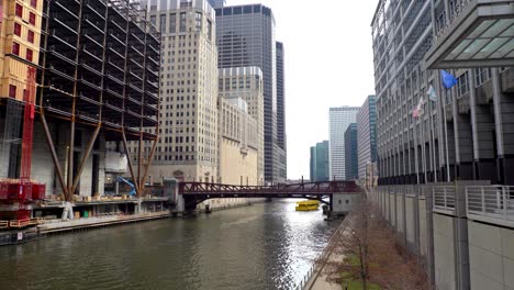 Vistas-Desde-La-Vida-Cotidiana-En-El-Loop,-Chicago