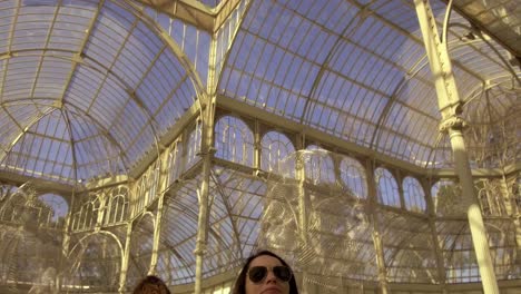 Interior-of-Palacio-de-Cristal-in-Retiro-Park,-Madrid