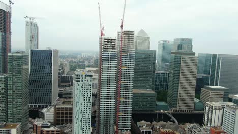 Vista-Aérea-De-Hermosos-Edificios-En-Londres