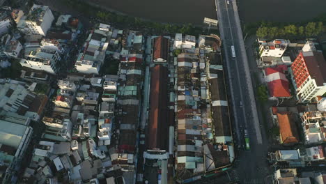 Early-morning-looking-down-on-the-Thi-Nghe-Market-and-bridge-over-the-Hoang-Sa-canal-in-Binh-Thanh-district-of-Ho-Chi-Minh-City