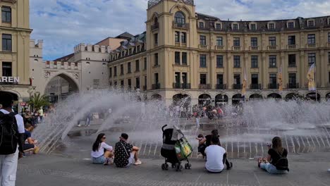 Downtown-Munich,-Germany