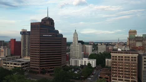 Centro-De-La-Ciudad-De-Memphis,-Tennessee,-Estados-Unidos-De-América