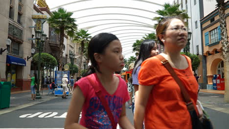 Singapore---Circa-Time-lapse-zoom-out-revealing-attractions-and-crowds-enjoying-themselves